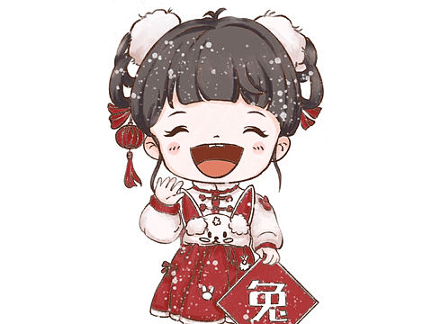 插画练习|插画日常|兔