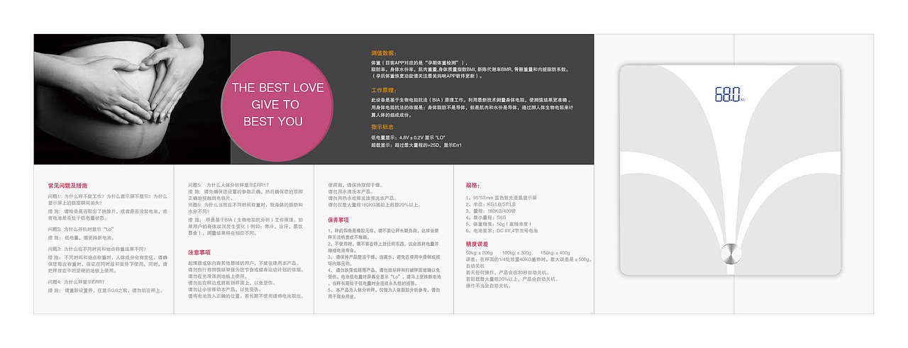 产品使用说明书设计