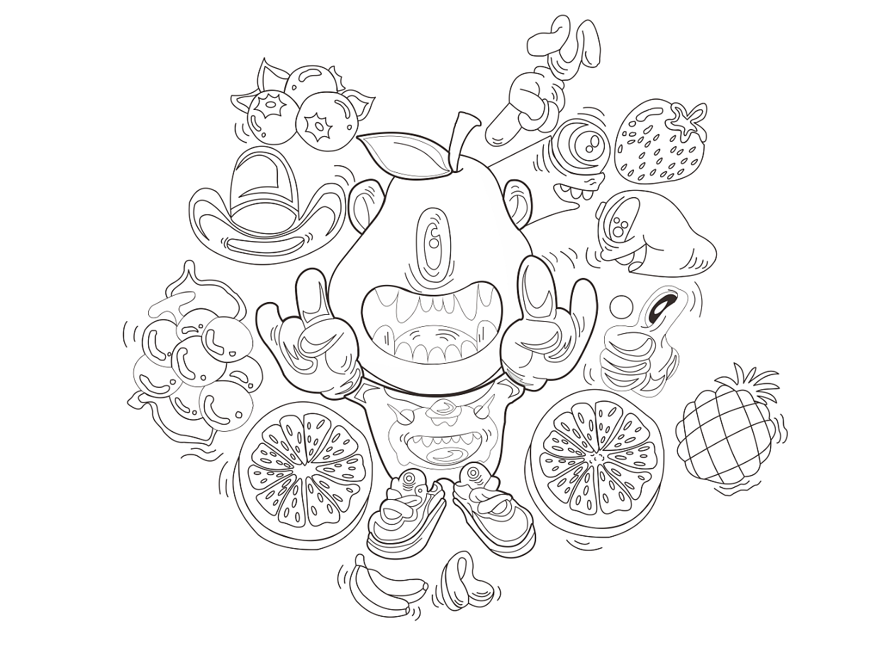 线描稿