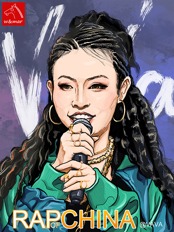 插画-中国有嘻哈（图ZODgxMjY2NDA=） - 新锐潮流插画 - 站酷设计师马儿mar原创素材 - 站酷ZCOOL