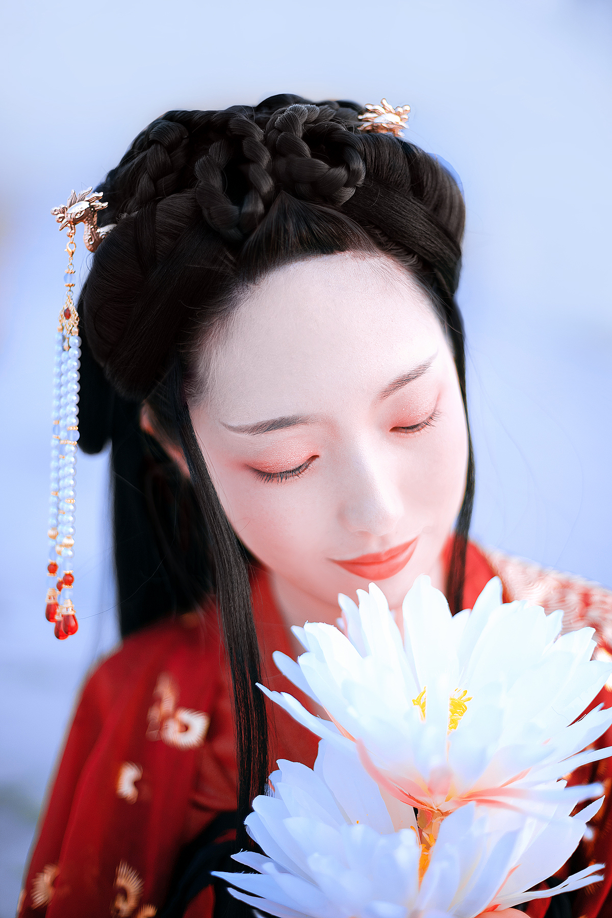 红梅白雪知（图ZMTQyODU4ODc2） - 人像摄影 - 站酷设计师时夕要加油原创素材 - 站酷ZCOOL
