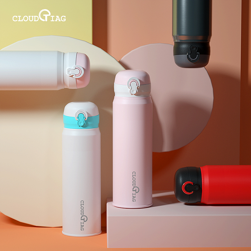 C4D一些产品渲染-天旗弹盖杯