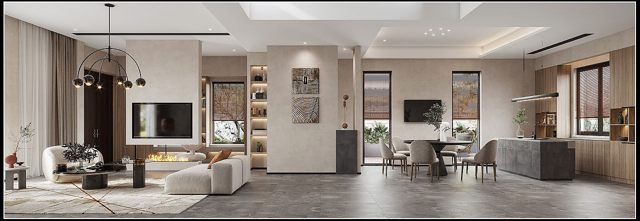 筋斗云效果图 别墅展示