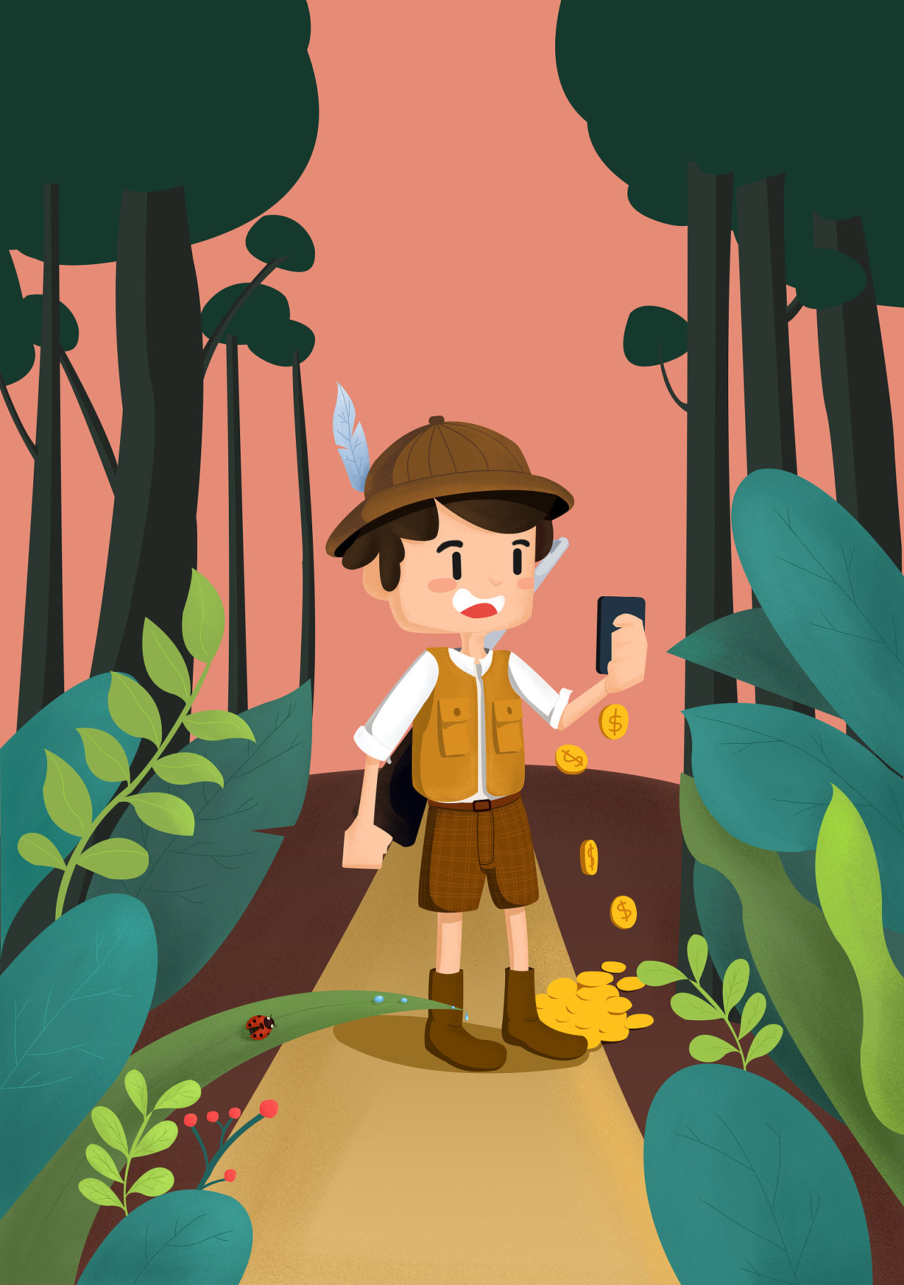 劳动节·跟着猎人去探险