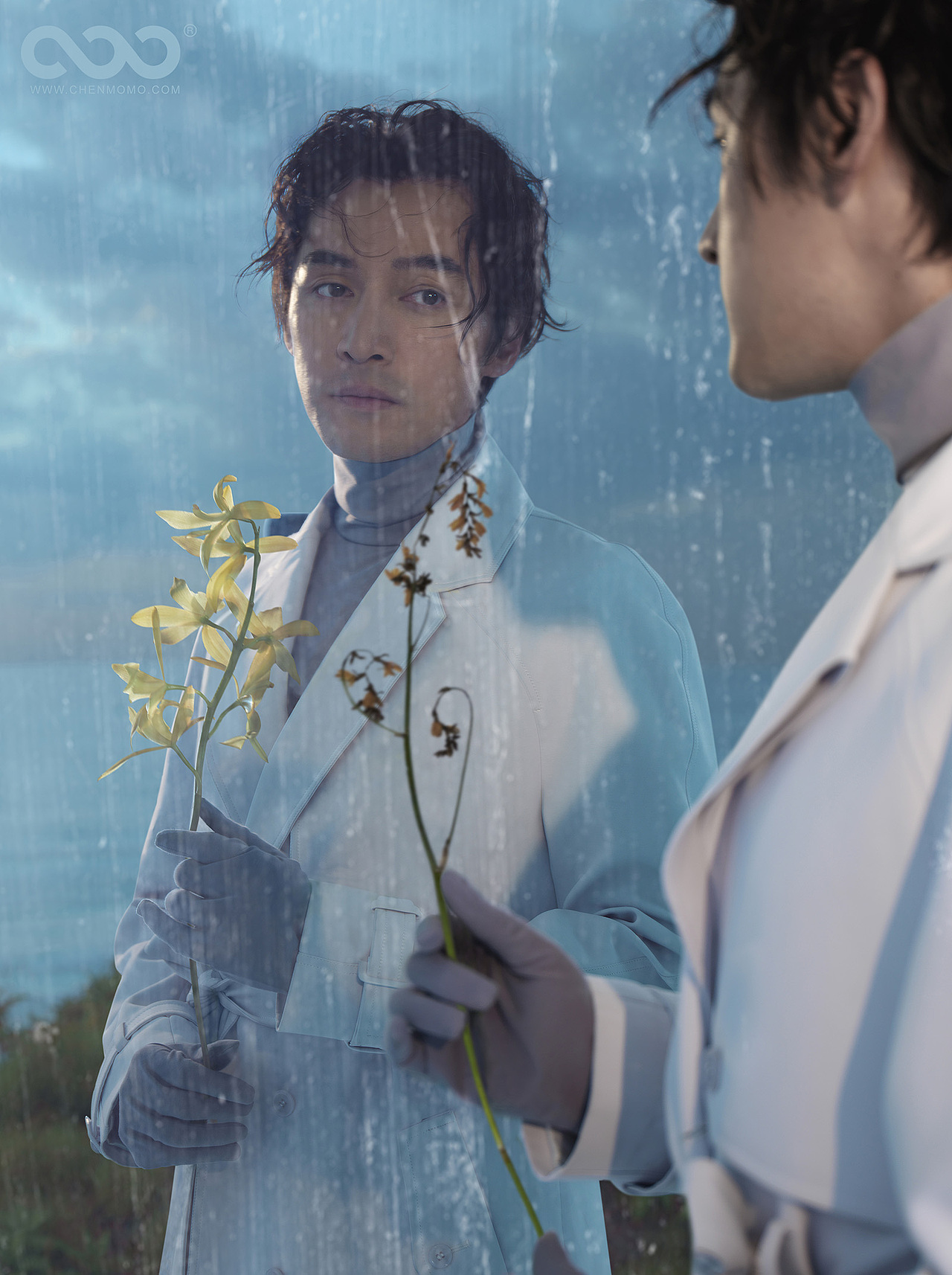 给胡歌拍的一组环保公益片