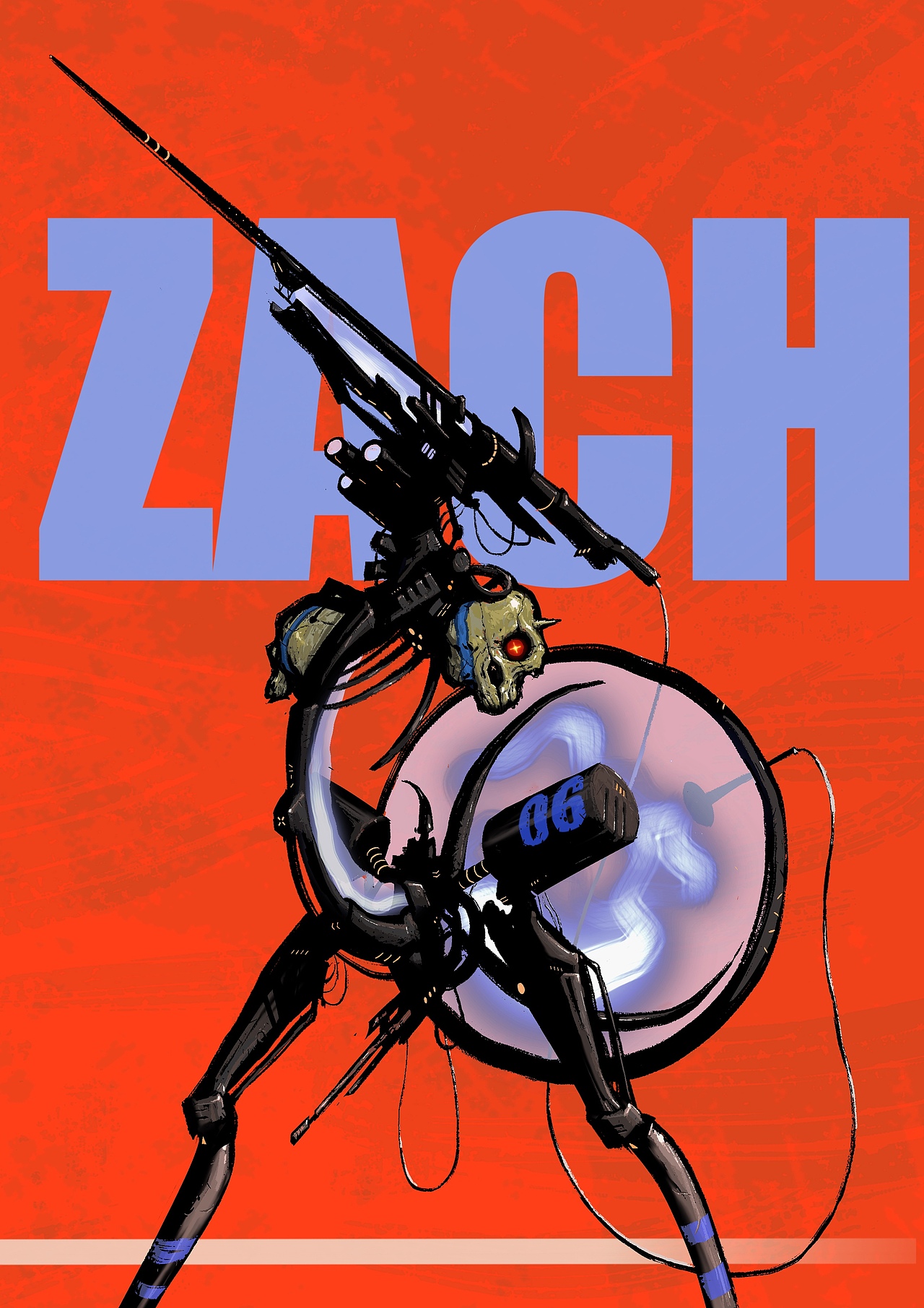 生物机械6连击（图ZMjAyNjA4NjI0） - 概念设定 - 站酷设计师Zachisadrumer原创素材 - 站酷ZCOOL