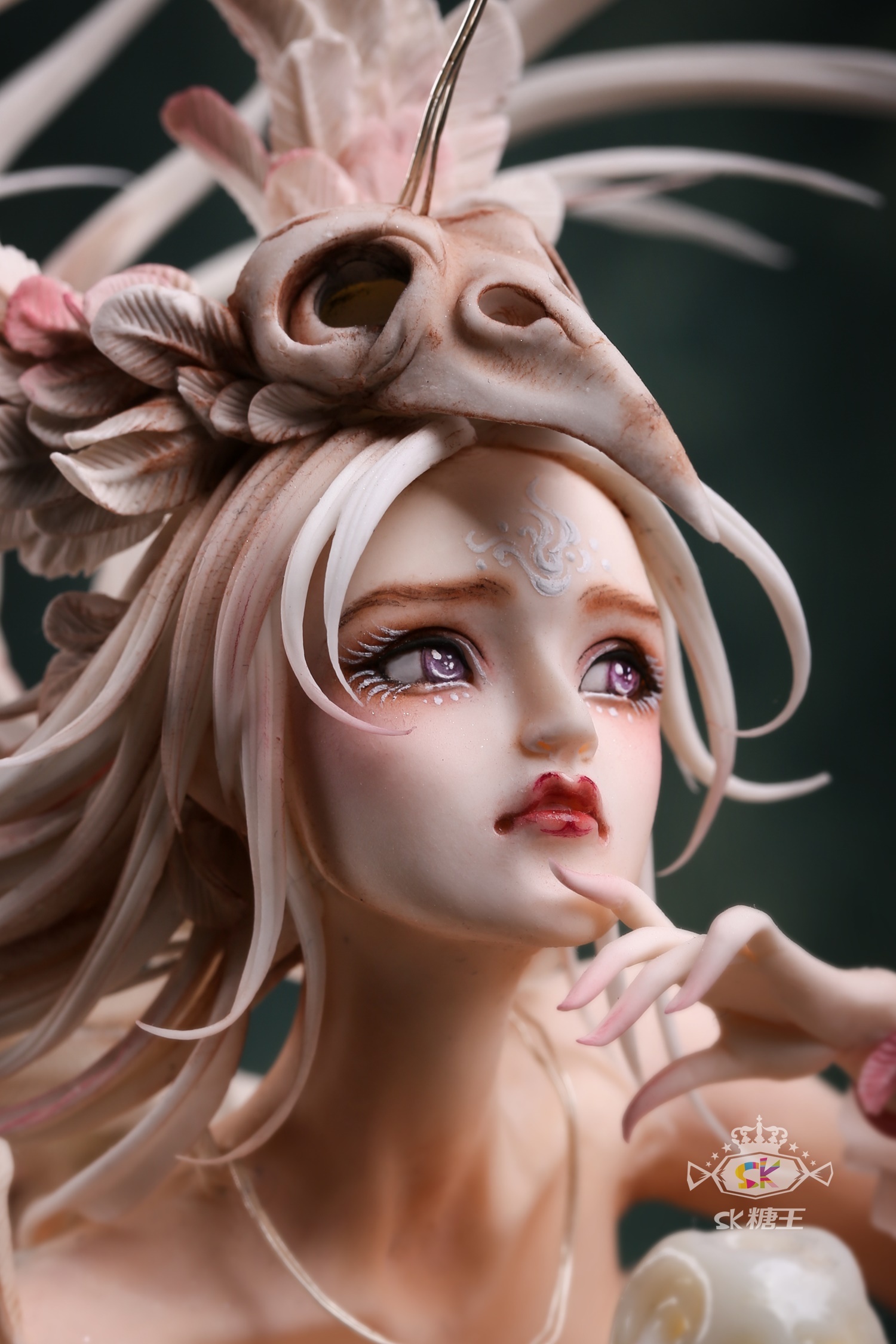 sk糖王 | 翻糖人偶作品 《精卫》_糖王周毅团队-站酷zcool