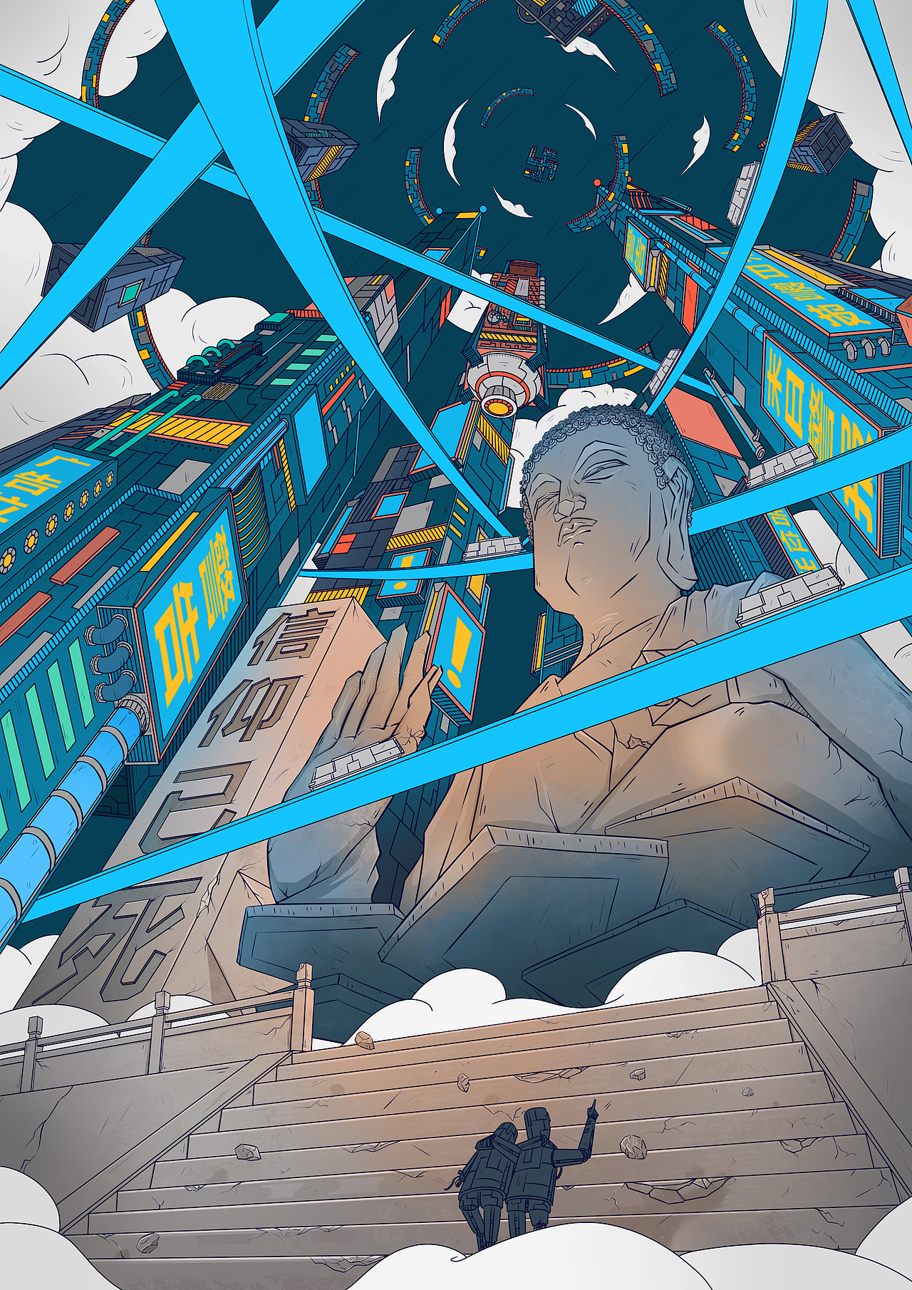 信仰已死（圖ZMTkzNjM5MTky） - 創(chuàng)作習(xí)作 - 站酷設(shè)計(jì)師萬事OKA原創(chuàng)素材 - 站酷ZCOOL