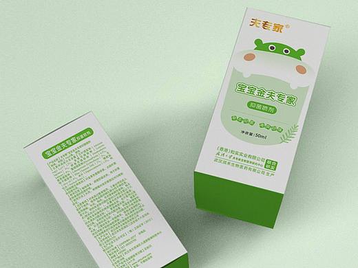 儿童包装设计，宝宝护肤品，母婴包装设计