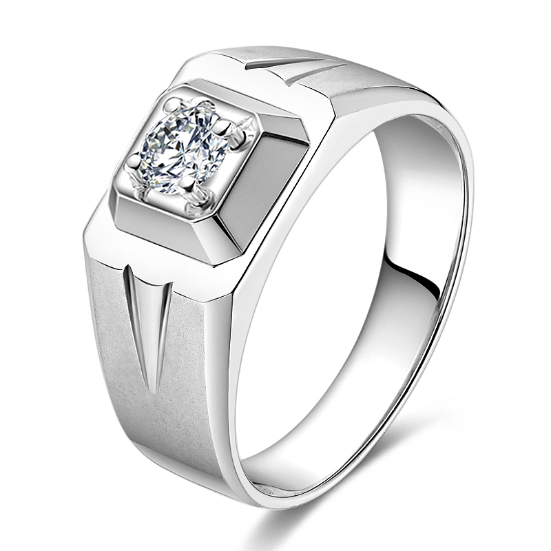 男款钻戒后期精修