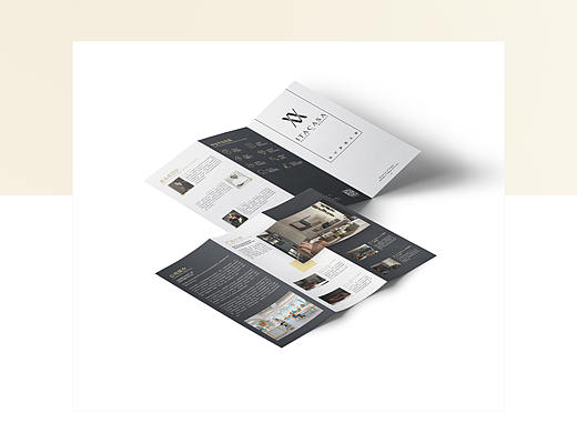 意品居家具三折页设计宣传品