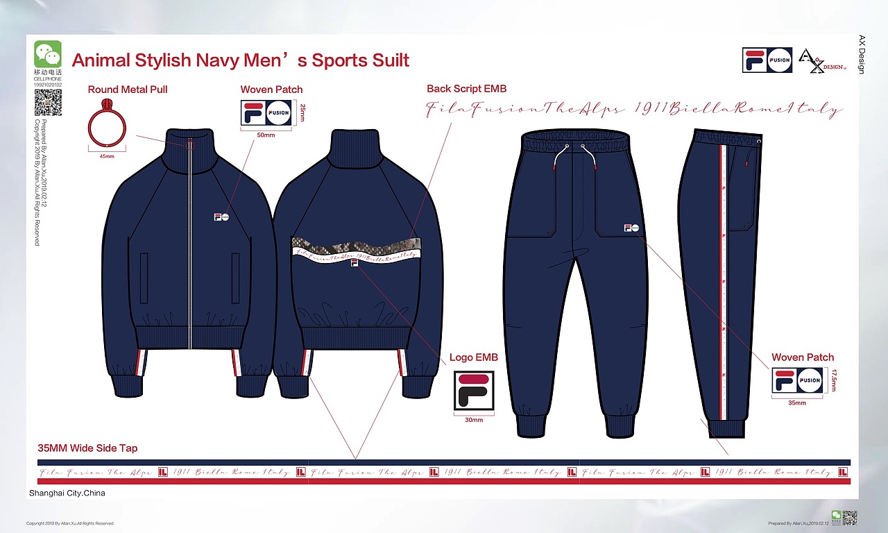 Fila 2020 AW 提案设计（图ZMTk4NDY0NTIw） - 休闲/流行服饰 - 站酷设计师AllanXu3000原创素材 - 站酷ZCOOL