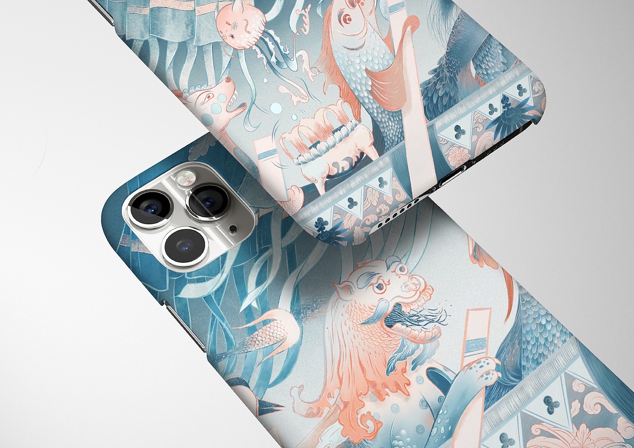 【原创插画｜端午安康-划龙舟-九歌之河伯】（图ZMjEzNTYwOTIw） - 艺术插画 - 站酷设计师舟莛原创素材 - 站酷ZCOOL