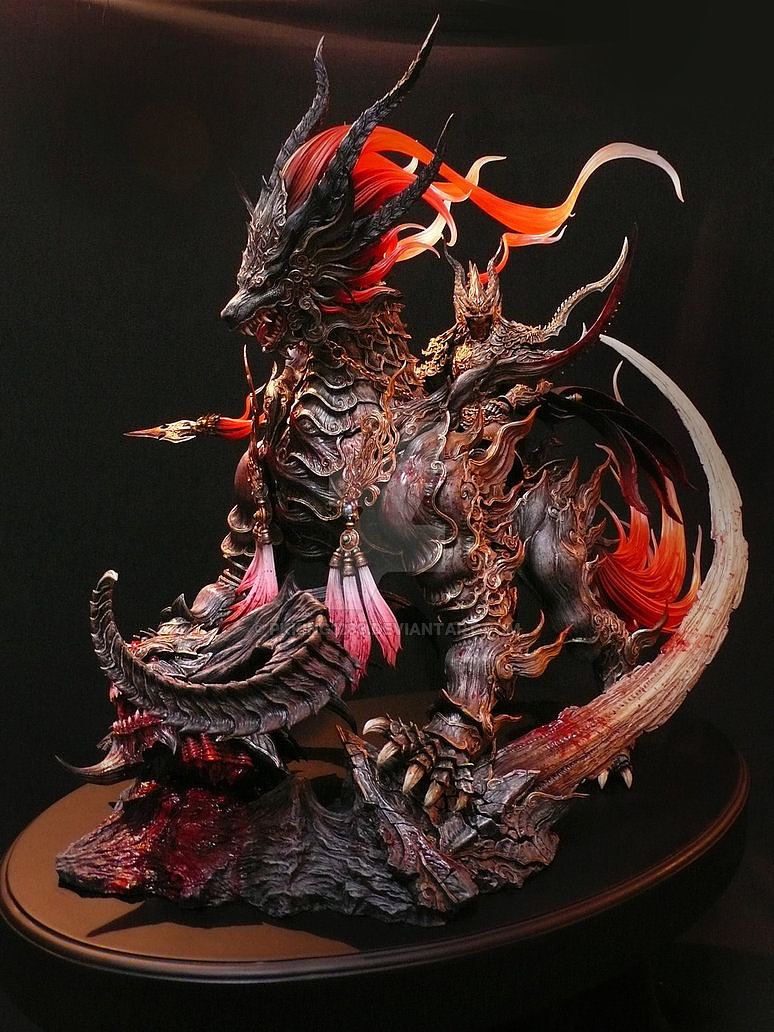 台湾原型师PKking《九天衡》系列作品——中宫·麒麟