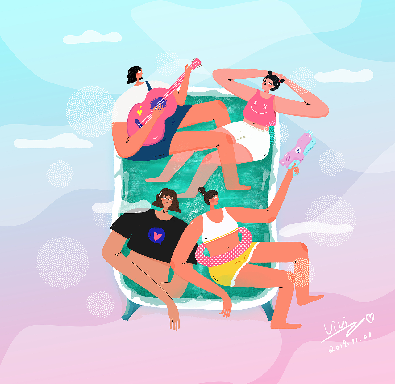 一些图（图ZMTk2MzIwNjU2） - 商业插画 - 站酷设计师番茄猫vivi原创素材 - 站酷ZCOOL