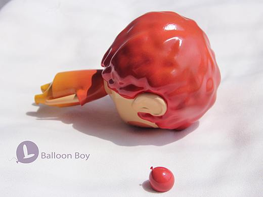 Balloon Boy Art Toy 实物拍摄
