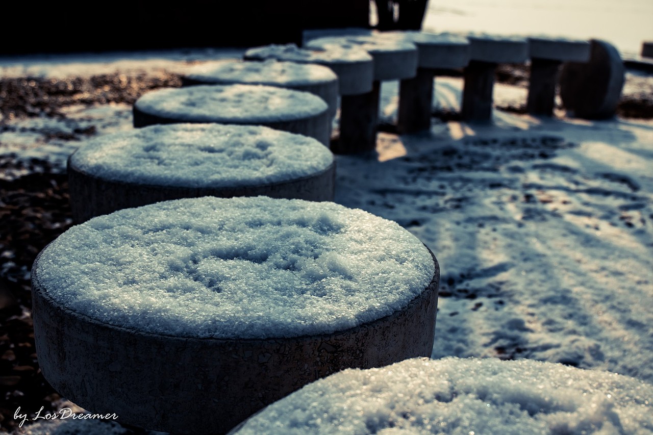 《Slience》雪景静物微距