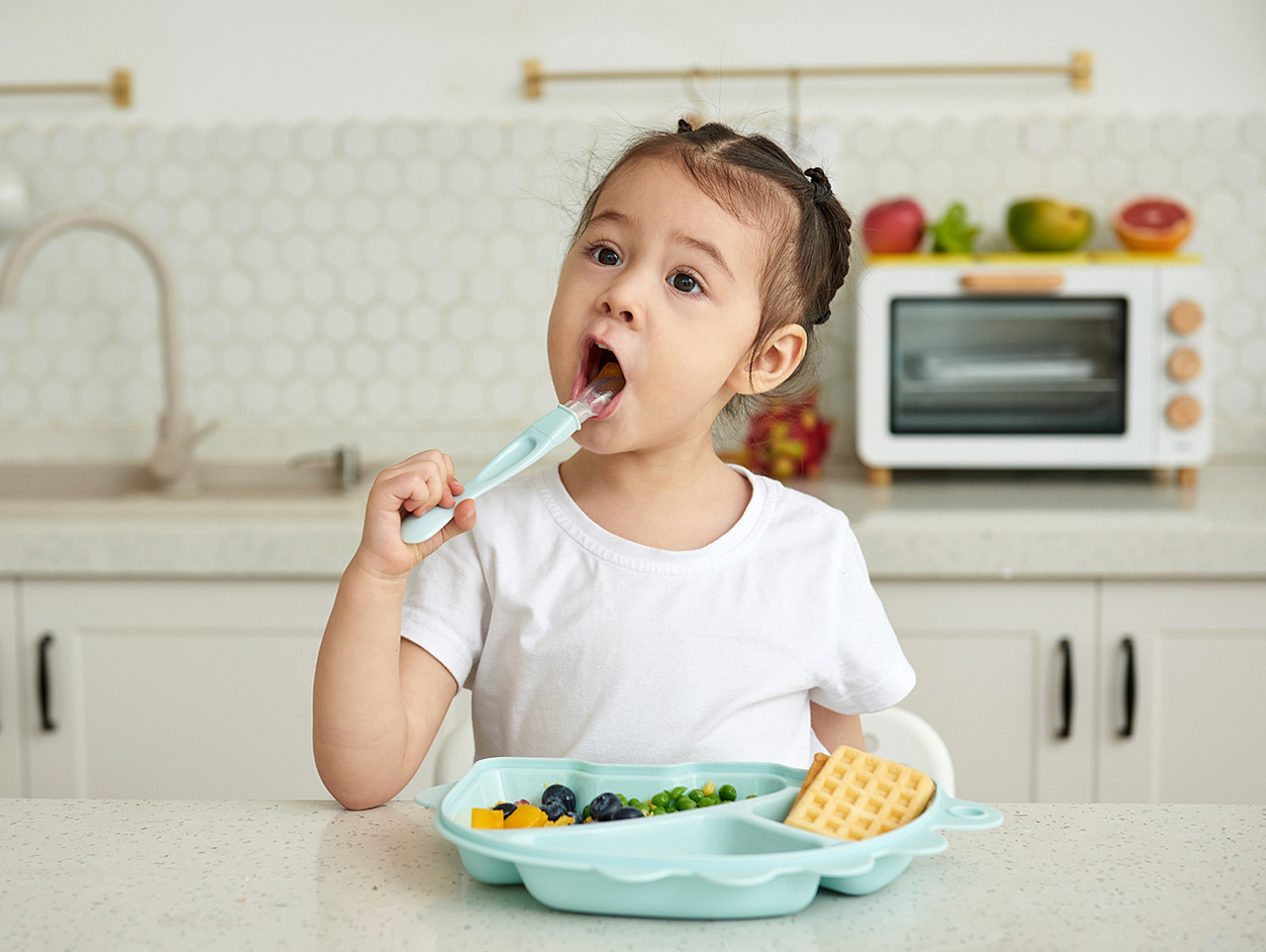 potato小土豆喂辅产品模特拍摄