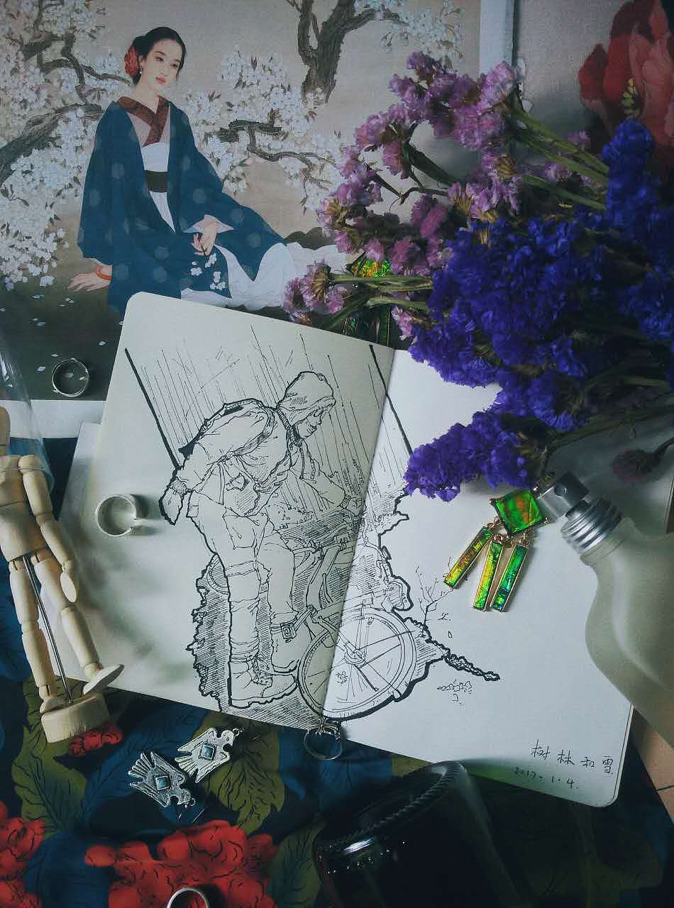 个人手帐分享（三）（图ZOTQxNDUzMjg=） - 新锐潮流插画 - 站酷设计师吃了貓的糖原创素材 - 站酷ZCOOL