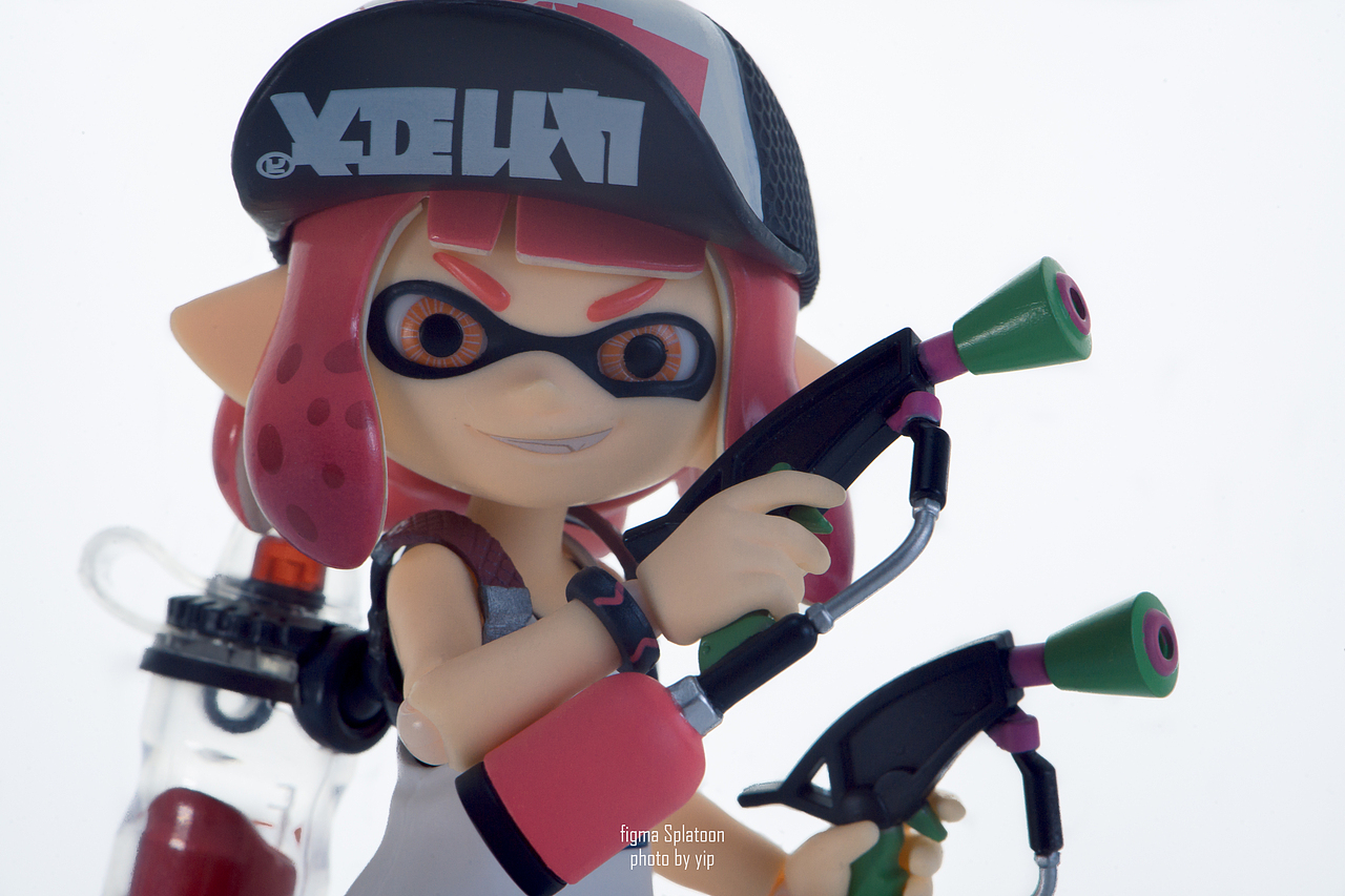 #玩具摄影#Figma Splatoon 喷射战士