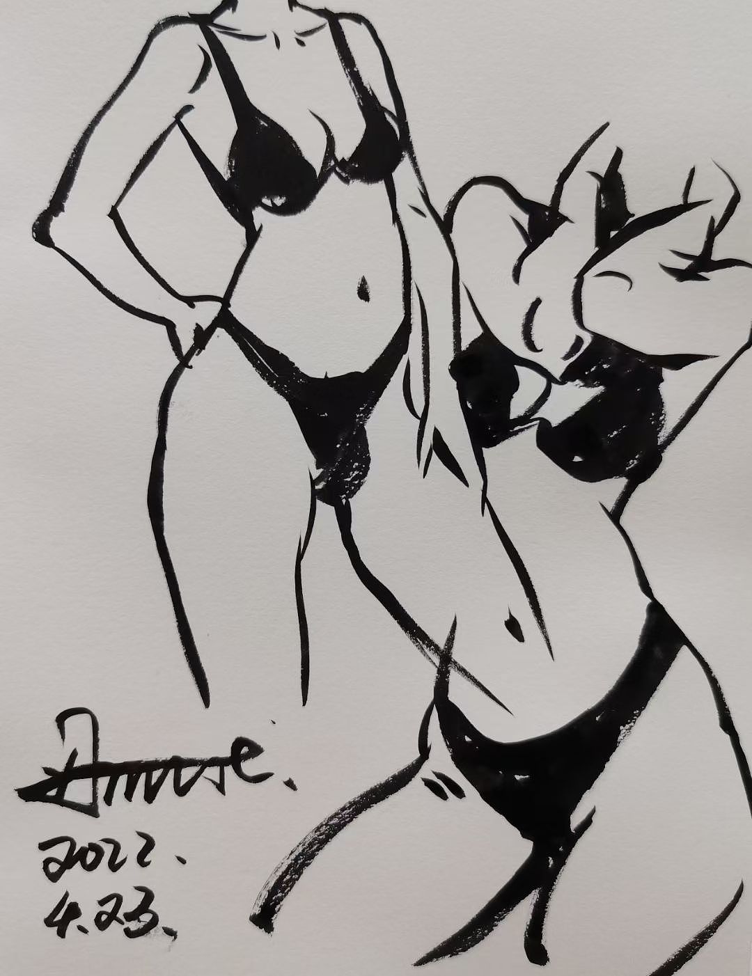 近日速写（图ZMzE1NDMwNTg0） - 绘画 - 站酷设计师张晓睿原创素材 - 站酷ZCOOL