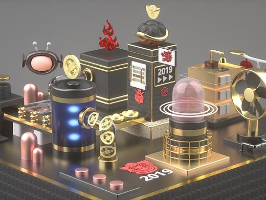 c4d临（个人主页-ZMzQxOTcwNjA=） - 场景 - 站酷设计师Abu阿布步原创素材 - 站酷ZCOOL