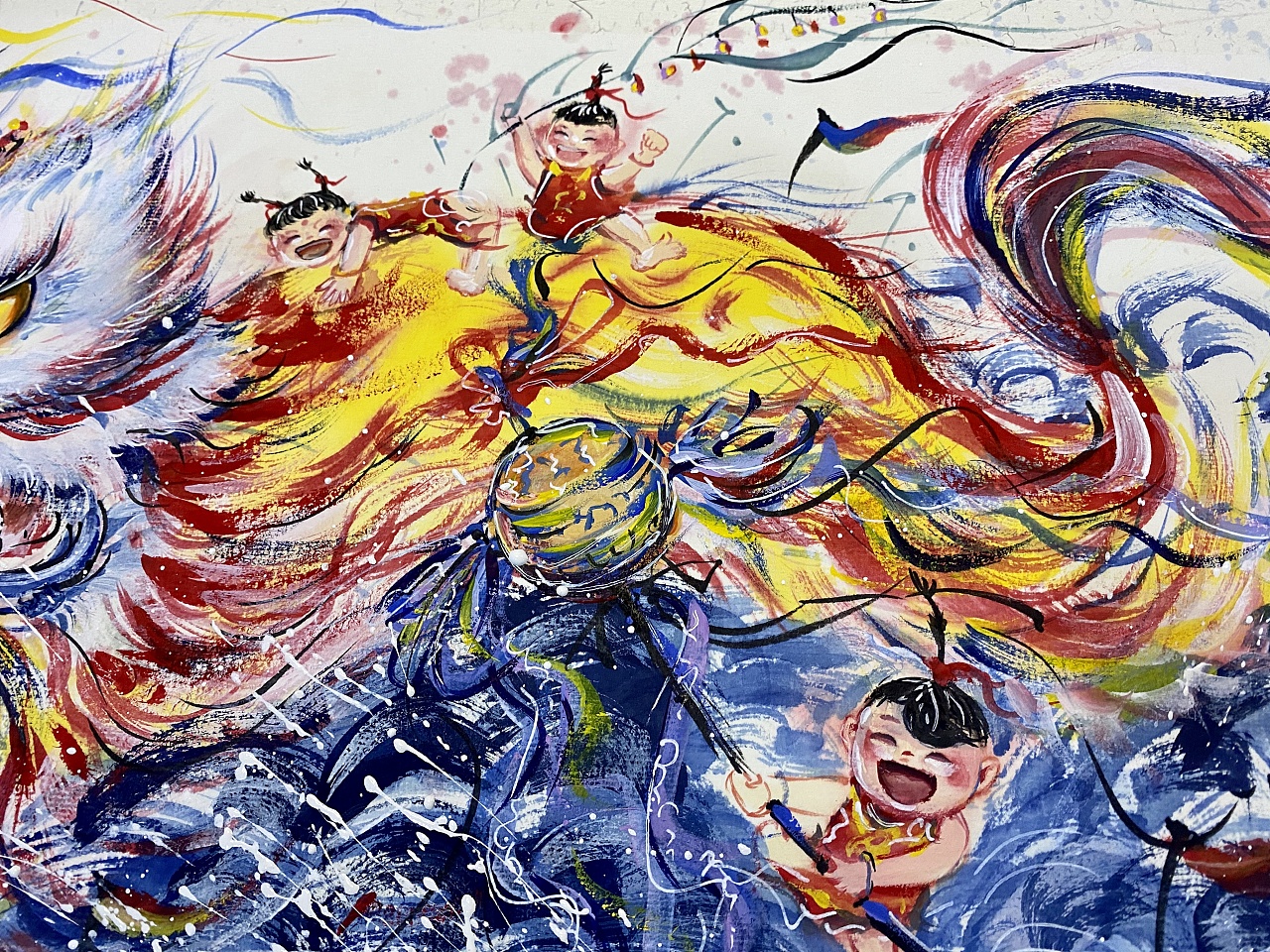 舞狮|纯艺术|绘画|野生画手samer - 临摹作品 - 站酷 (zcool)