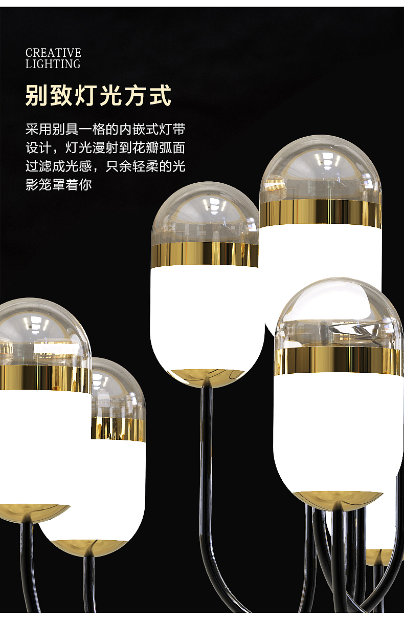 后现代灯饰展示