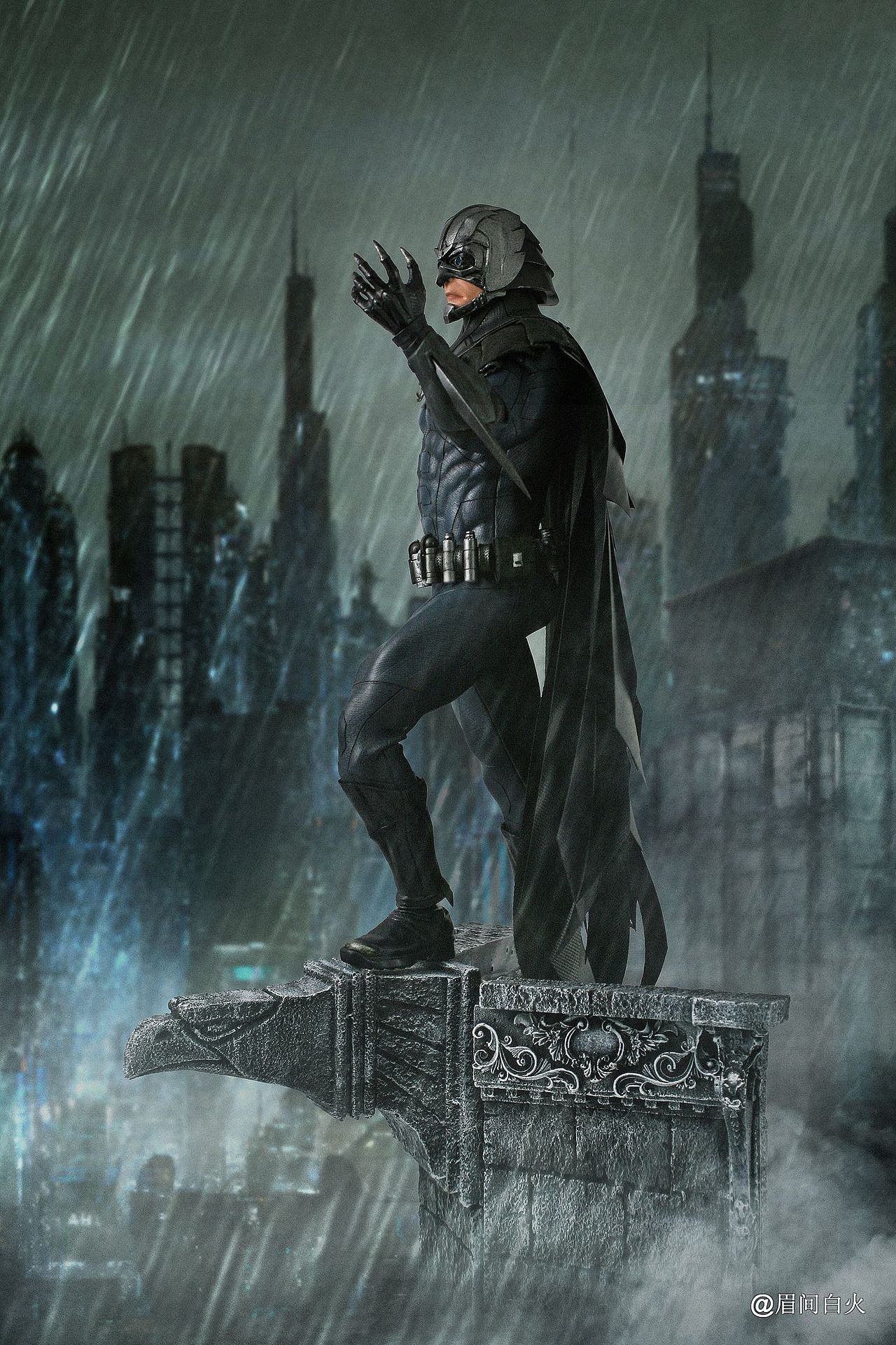 眉间白火的臆造自d之夜枭|手工艺|手办/模玩|眉间白火tan_原创作品