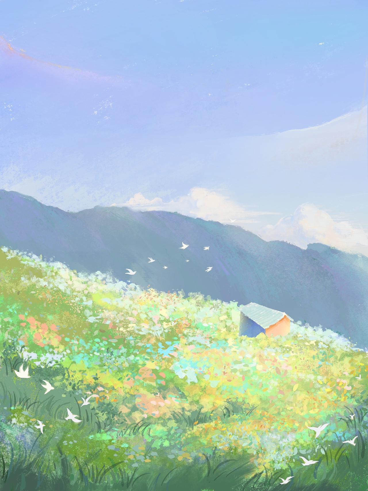 迎着美好的方向