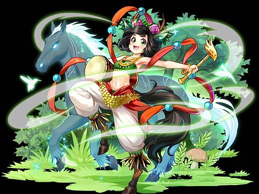 2019年的工作室的一套众神原画（部分）