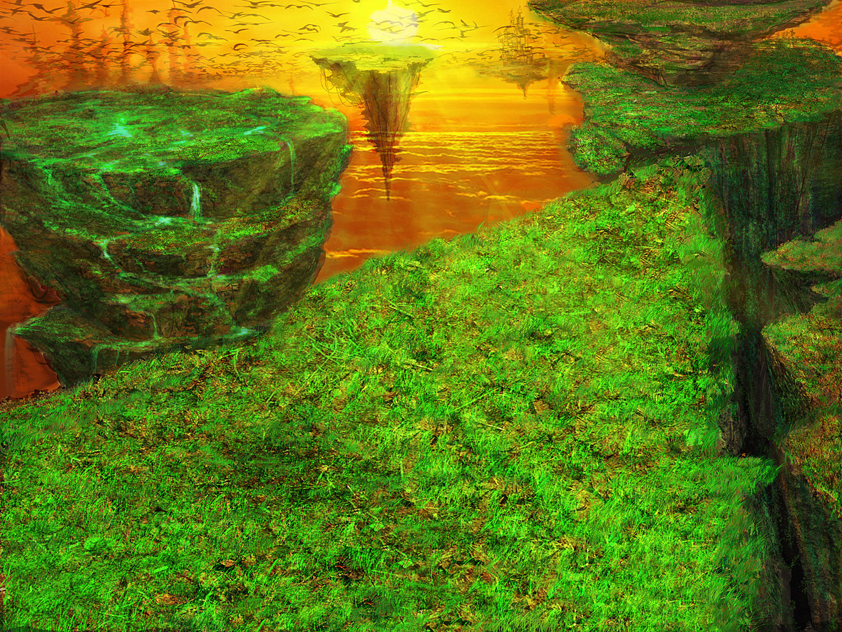 峡谷|插画|概念设定|乐乐的花花 - 原创作品 - 站酷 (zcool)