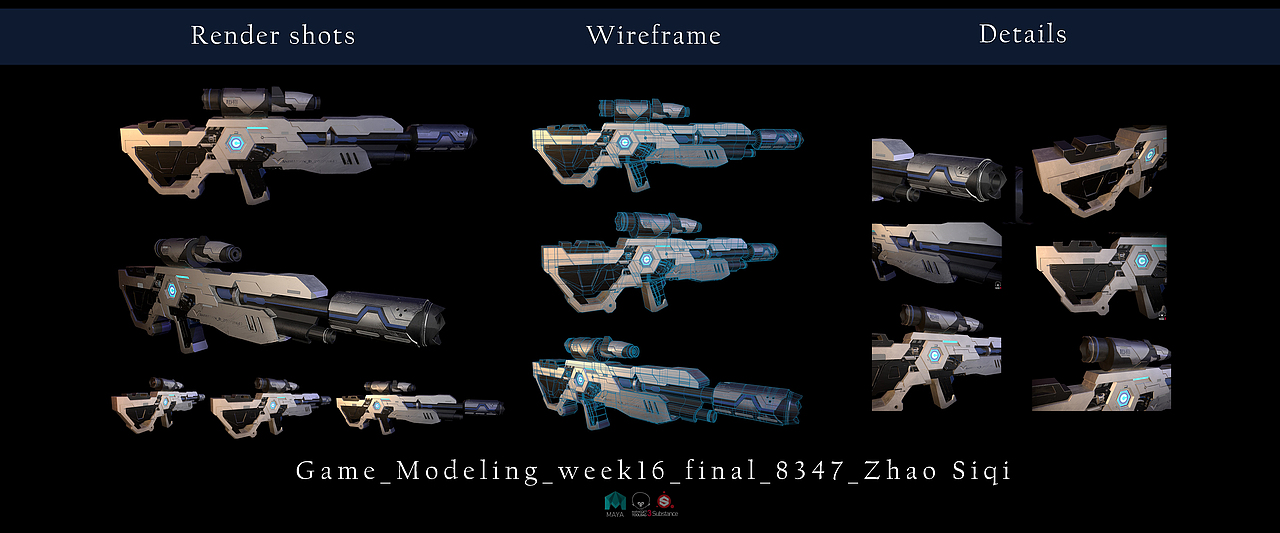 硬表面 枪（图ZMjE5NTU1NzYw） - 机械/交通 - 站酷设计师Conan丫丫原创素材 - 站酷ZCOOL