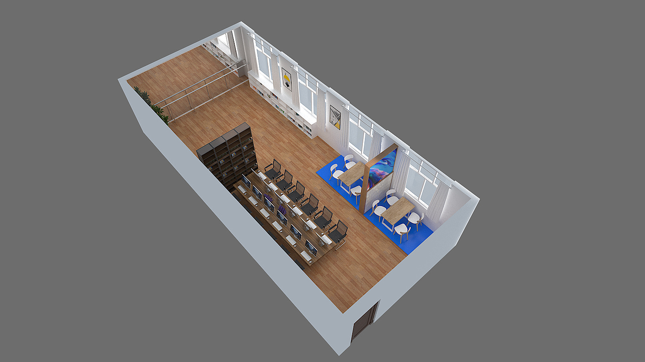 展台展厅 提案效果图（图ZMjMzOTAxNzI4） - 其他三维 - 站酷设计师maokong原创素材 - 站酷ZCOOL
