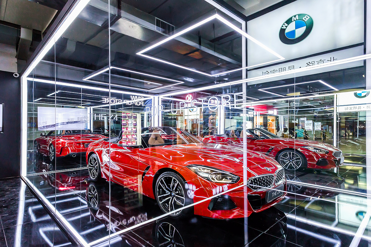 BMW POP-UP STORE（图ZMTc0NzI3OTcy） - 展陈设计 - 站酷设计师Sherwood原创素材 - 站酷ZCOOL
