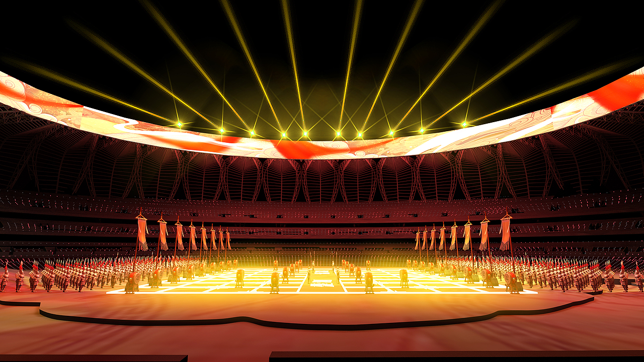 亚运会开幕式舞美设计
