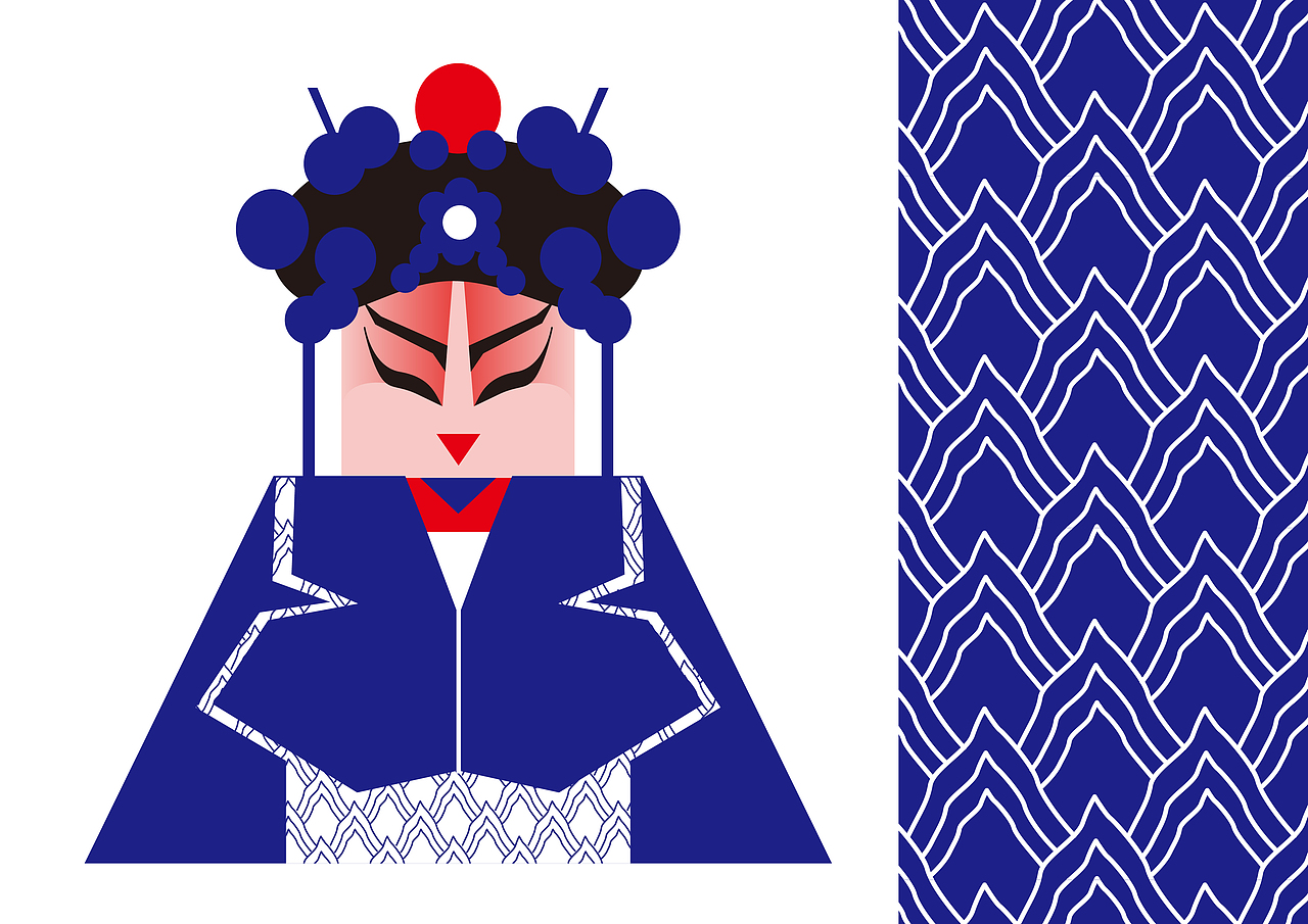 粤剧服饰元素图案设计