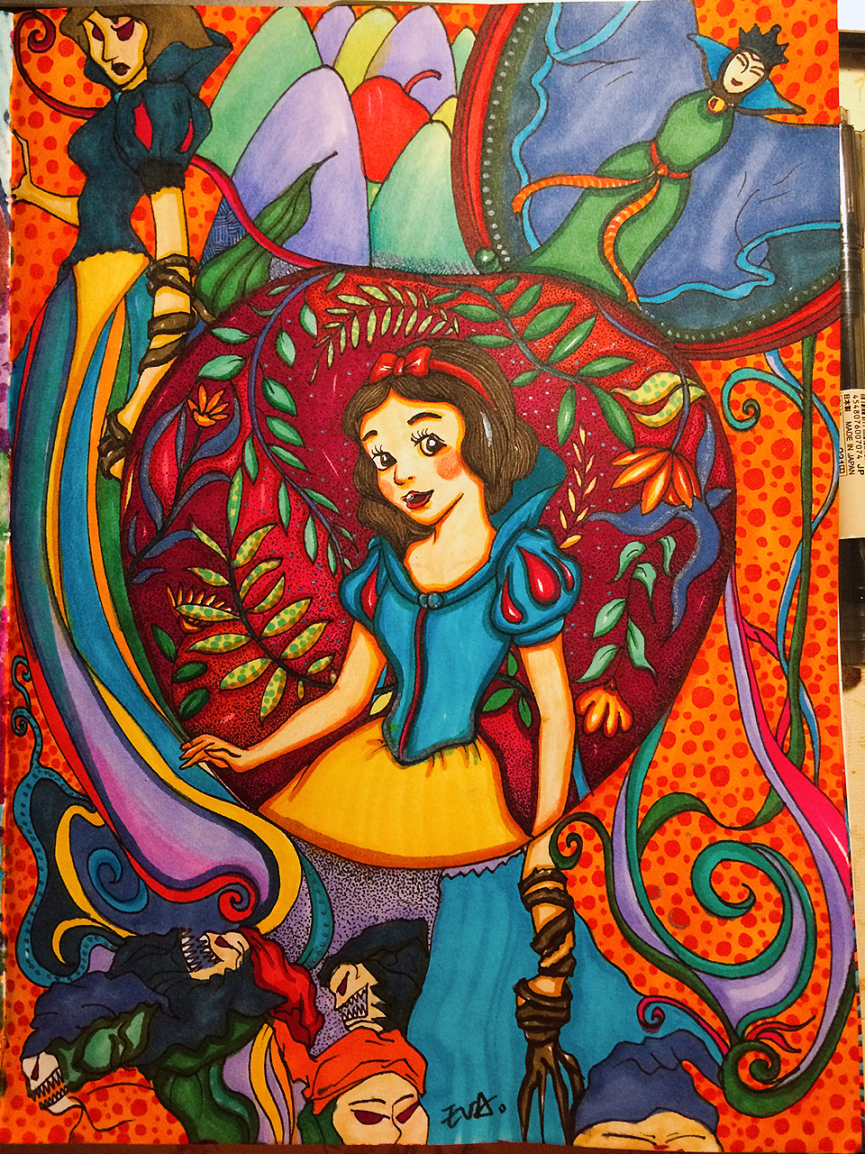 插画习作。（图ZOTAzNjU1MTI=） - 新锐潮流插画 - 站酷设计师一只行走的大灵芝原创素材 - 站酷ZCOOL