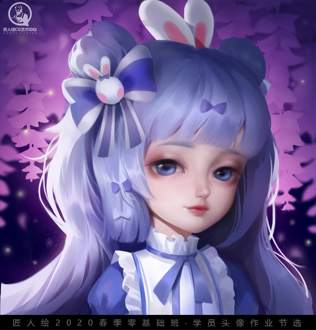 匠人绘20春游戏原画零基础班头像作业节选vol2