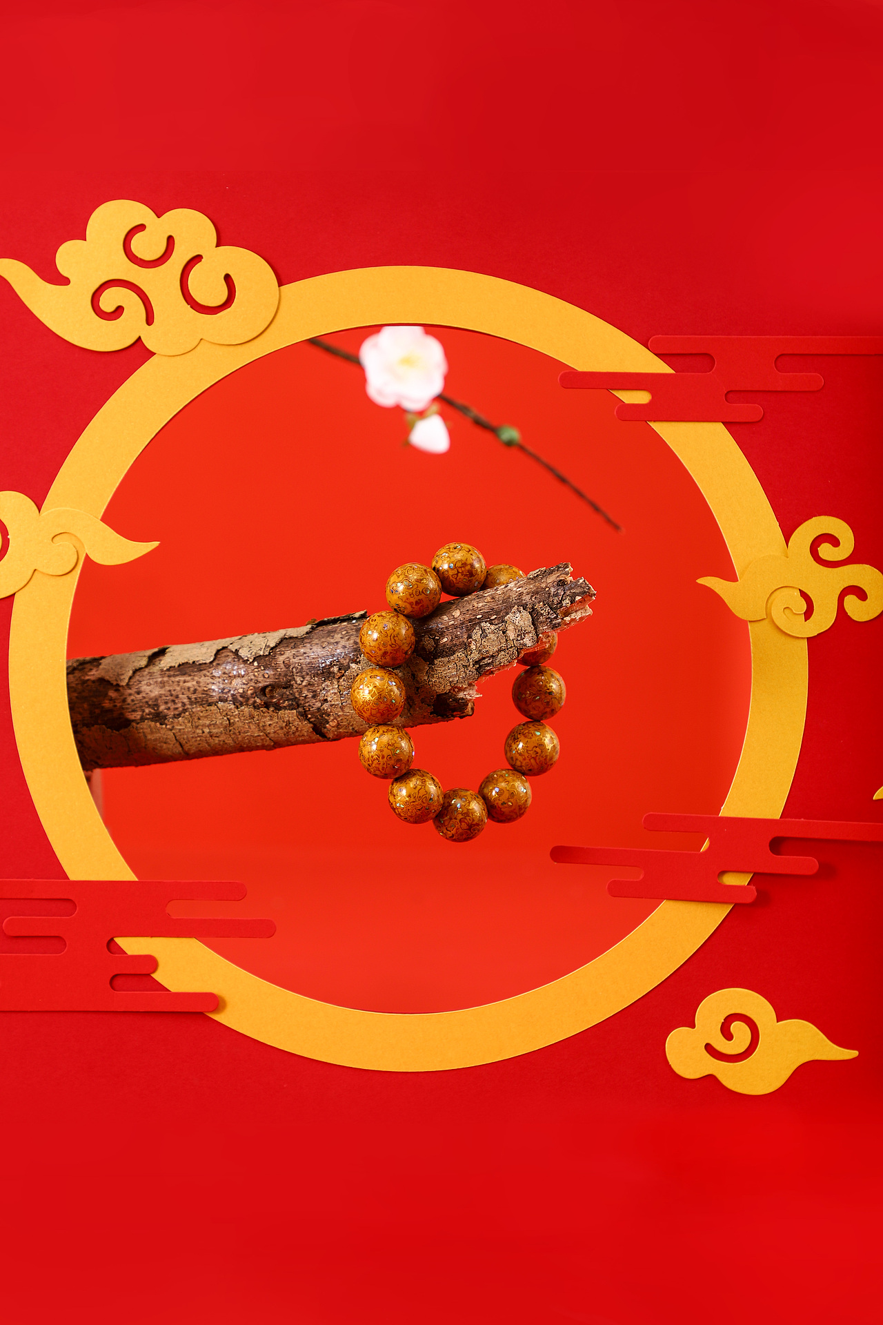 大漆手串手镯拍摄