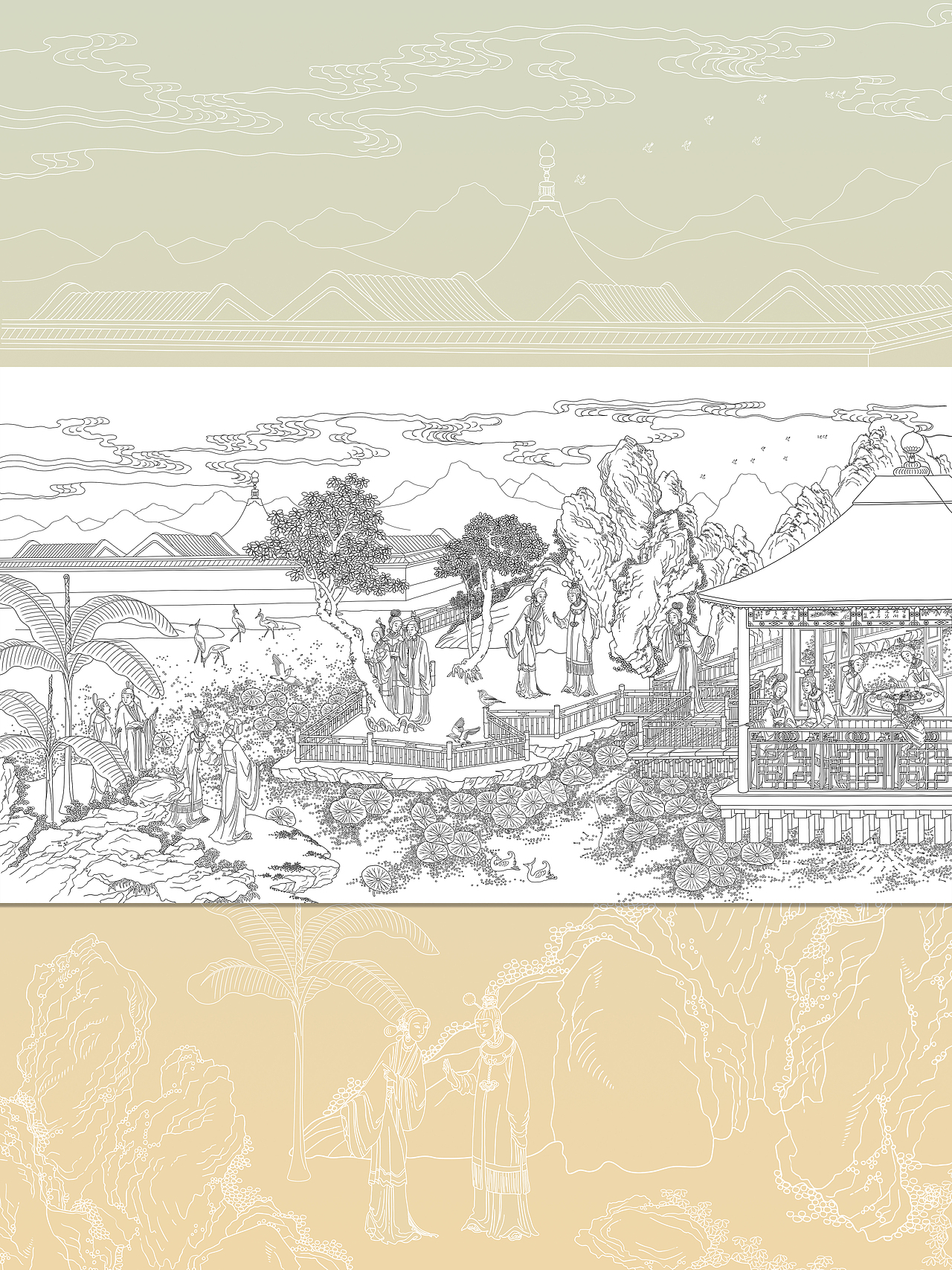 红楼梦（图ZMzA2ODAwNjA4） - 商业插画 - 站酷设计师火锅先生原创素材 - 站酷ZCOOL