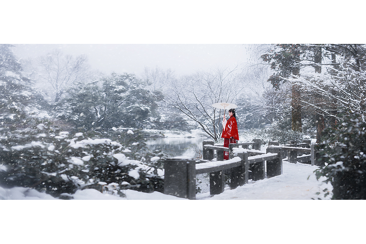 “十里平湖霜满天,寸寸青丝愁华年”