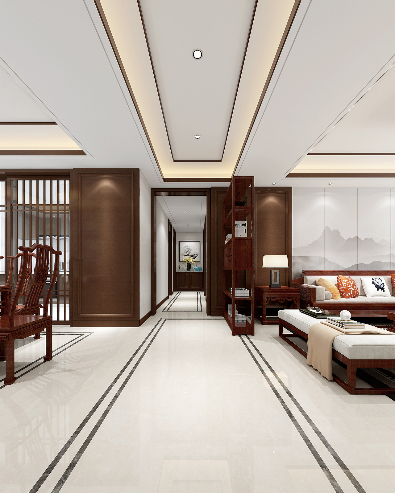 近期几套家装空间（图ZMTQ2NzI3NDcy） - 家装设计 - 站酷设计师韩灬舍原创素材 - 站酷ZCOOL