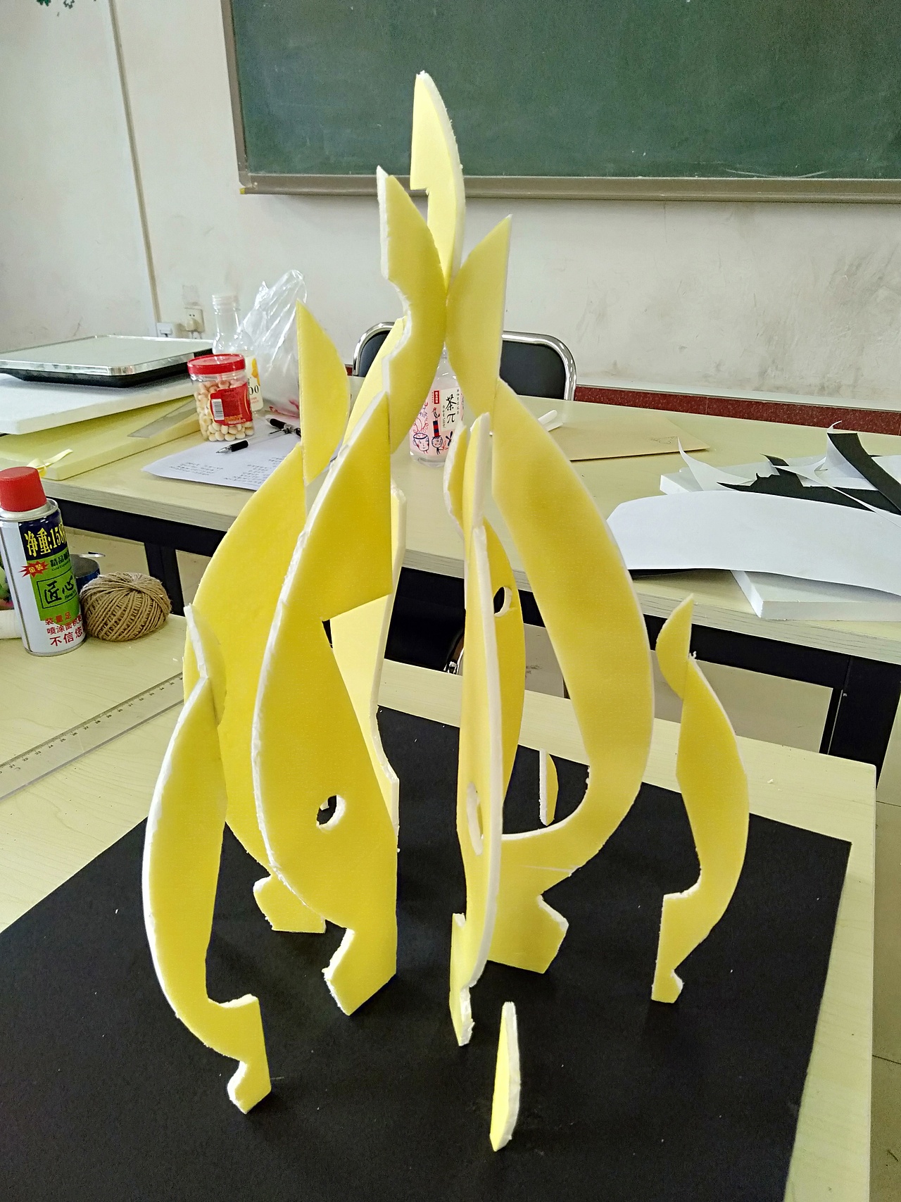 面的立体构成作业