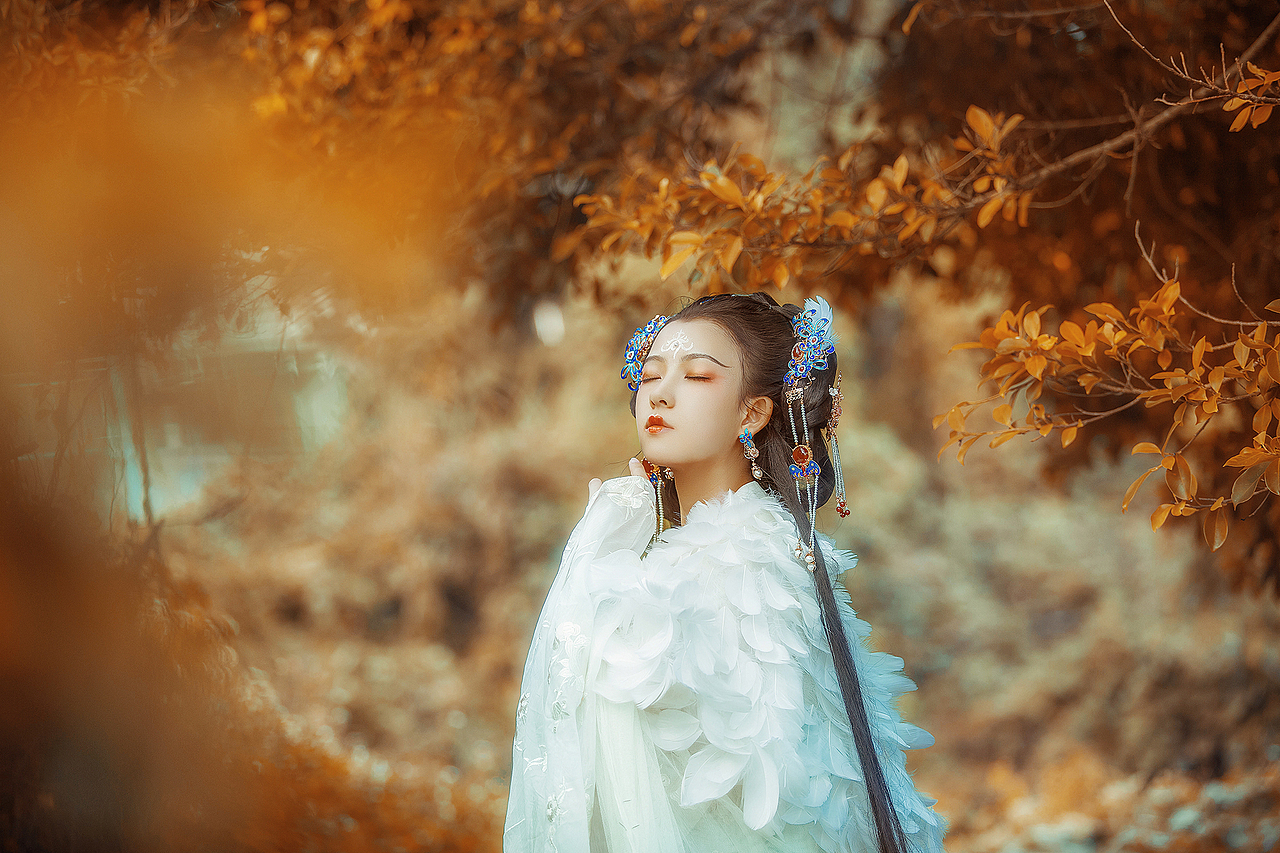 《灵仙圖志·翩若惊鸿》（图ZMTI0Mzc2NDYw） - 人像摄影 - 站酷设计师散兄原创素材 - 站酷ZCOOL