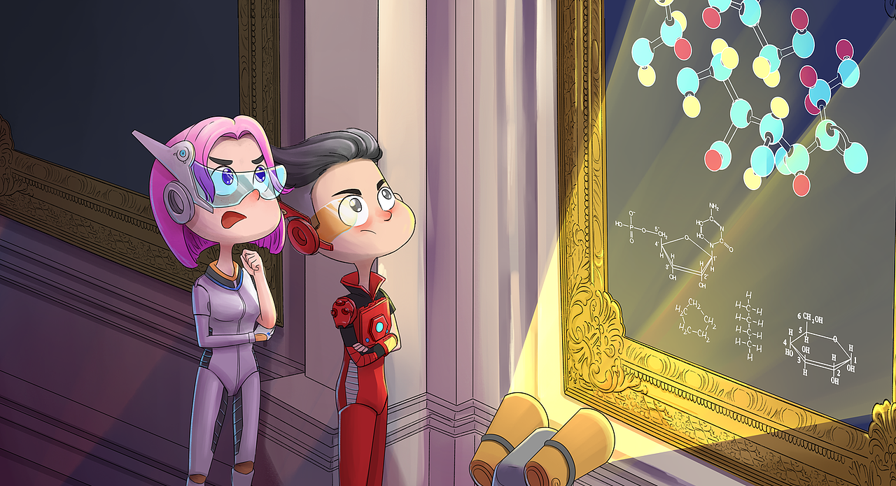 宇宙科普绘本（图ZMjM0ODg3MzE2） - 商业插画 - 站酷设计师画画的蛮蛮原创素材 - 站酷ZCOOL