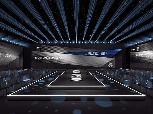 华润置地XX发布会舞美方案