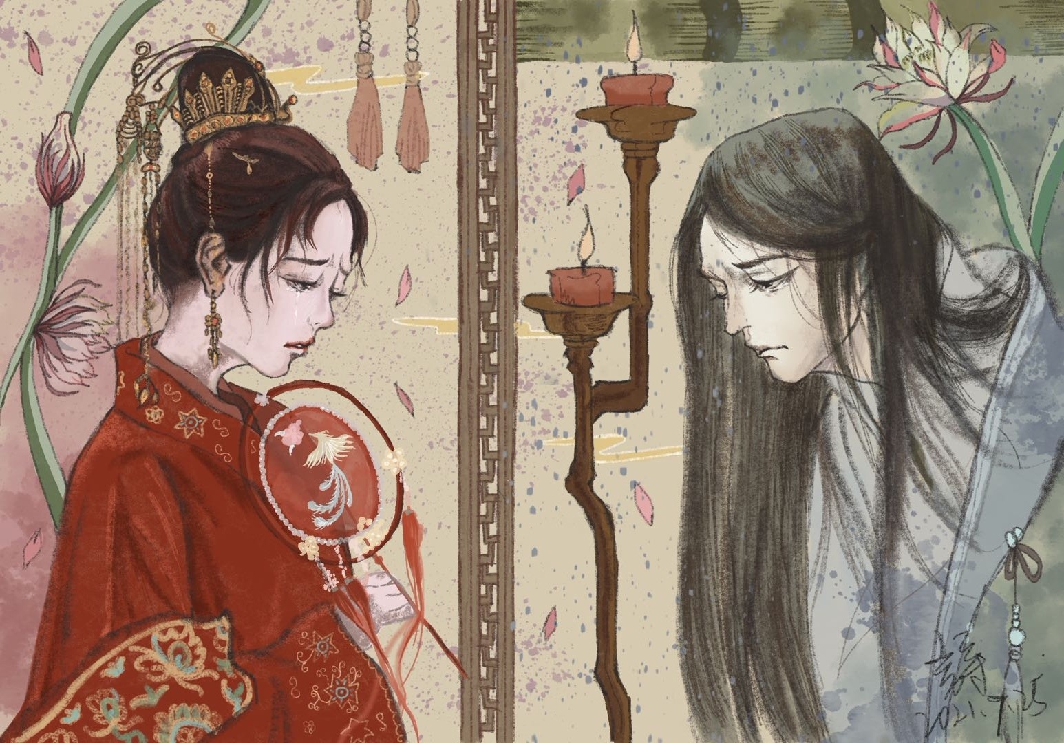 相思|插画|艺术插画|周大碗子 - 原创作品 - 站酷 (zcool)