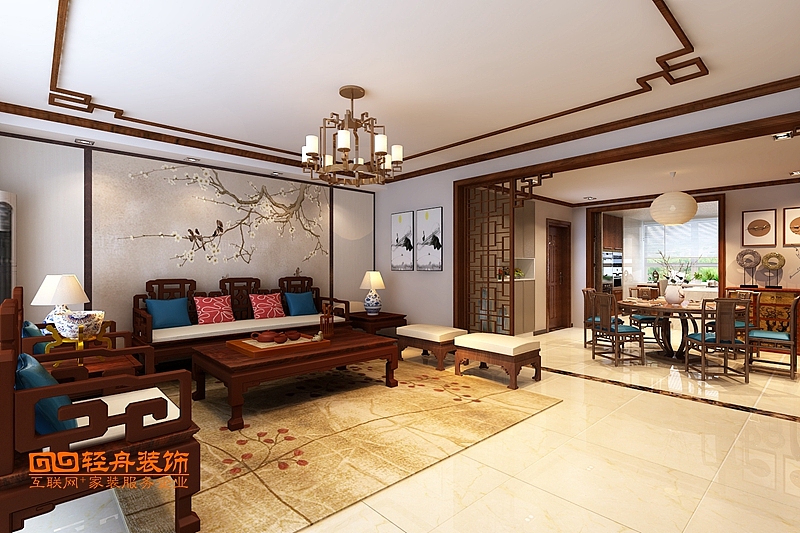新中式风格装修设计方案,传统文化与现代的美妙结合