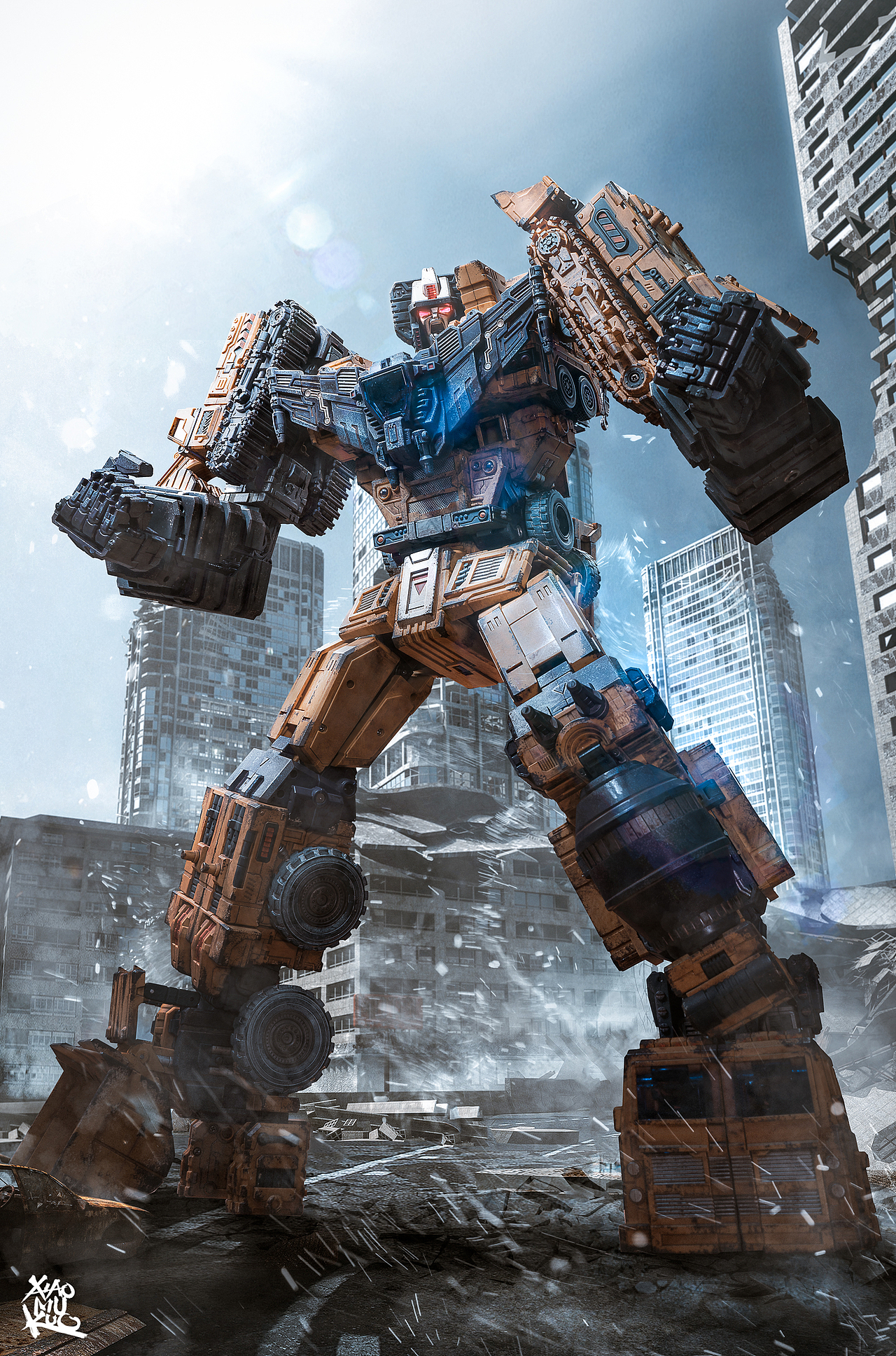 童年最爱的合体金刚大力神.